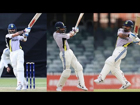 India vs India A practice match highlights | Virat Kohli batting BGT 2024 WarmUp Match Simulation