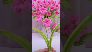 Elegantly Crafted Pipe Cleaner Voilet Flower for Room Decoration 🌸 Handmade Craft Tutorial