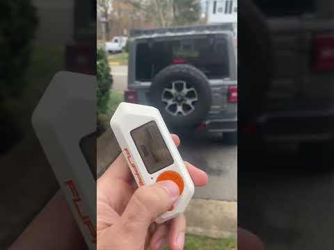 Flipper Zero Jeep Car Keyfob Replay
