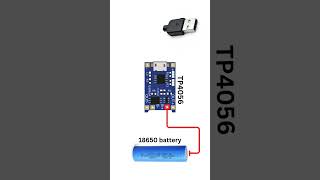 I Built an 18650 Charger...and It WORKED 🔋 #18650 #battery#electronics#shorts#techshorts#electronics