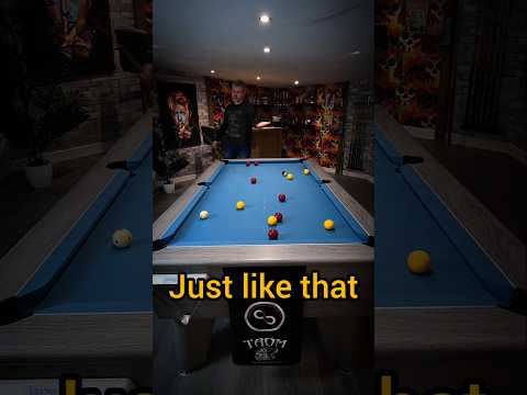 100% SUCCESS ON THE BREAK #8ballpool #billiards #pool #shorts