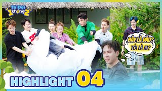 Highlight Tập 4: Quang Hùng MasterD bất ngờ bị dàn cast "đánh úp" tỉnh cả ngủ | Tổ Đội "1 Không 2"