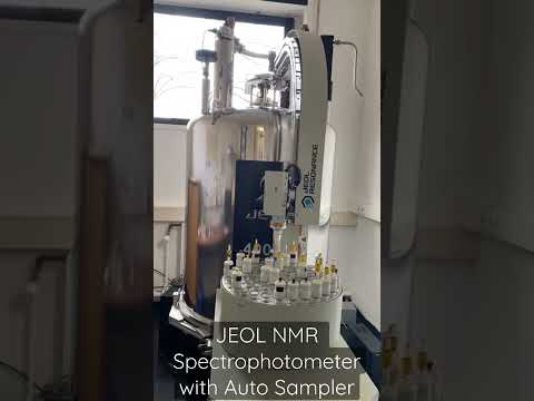 JEOL NMR Spectrophotometer with Auto Sampler | #shorts #nmr #research #allboutresearch