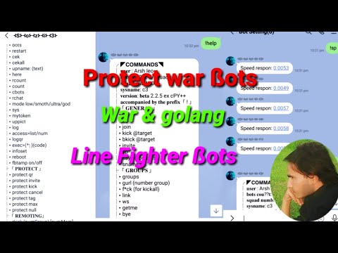 Protection Line Bot War & Golang - حرب بوت حماية الخط - 线路保护战争机器人