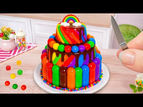 Mini Colorful Buttercream Dessert 🌈 My Favorite Cake Decorating Compilation 🧁 Cake In Wonderland
