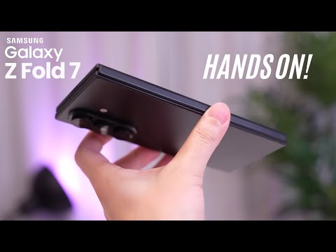 Samsung Galaxy Z Fold 7-OFFICIAL HANDS ON VIDEO!