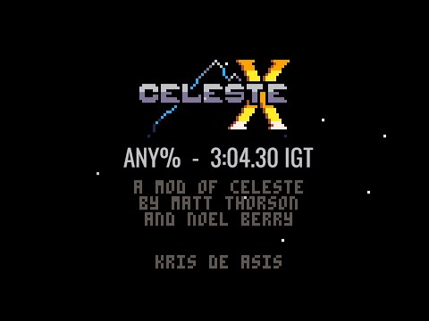 Celeste X Any% Speedrun in 3:04.30 IGT