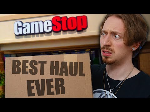 I FINALLY WON?! - Buying Old Games at GameStop in 2024...