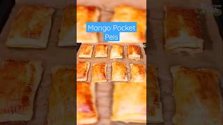 Mango Pocket Peis #youtubeshorts #food #rezepte #mango #mangorecipes #blätterteig #backen