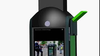 smart bin loading of waste simulation
