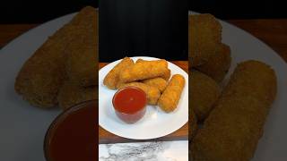 Crispy Bread Roll ASMR Cooking #shorts #food #cooking #asmr #recipe #breadroll #crunchytreats