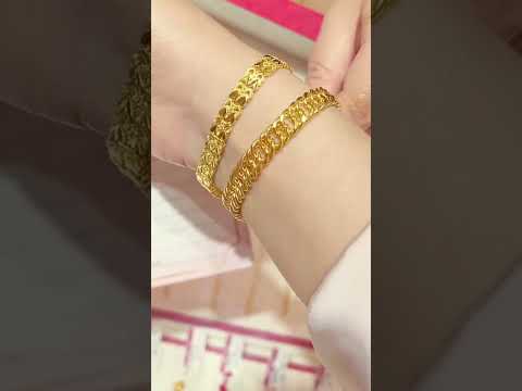 Exclusive Gold Bangle Design🎉🎉#NewJewelryDesign #LuxuryJewelry #shorts