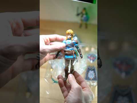 Unboxing Link Figma! 😍 #zelda #nintendo #gaming