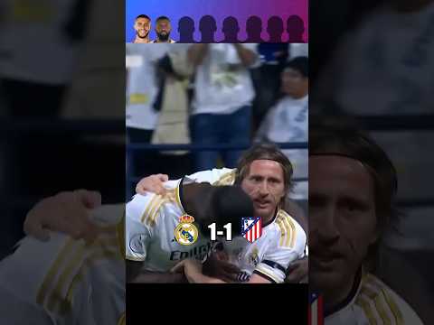 Real Madrid 5-3 Atlético de Madrid Spanish Super Cup