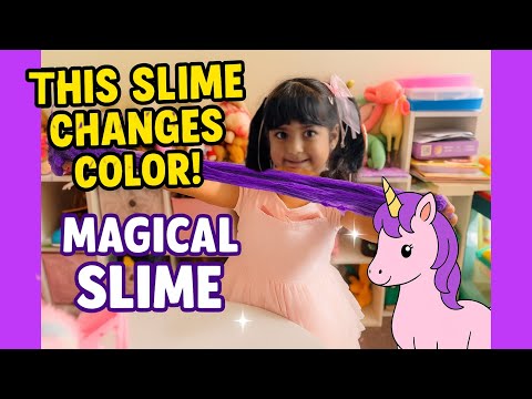 🧪 This Unicorn Slime Changes Color! So Satisfying!