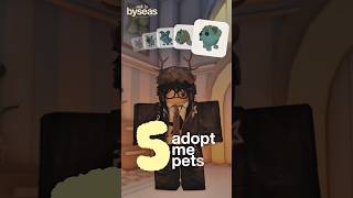 5 FASTEST RISING PETS in adopt me values! - #shorts #adoptme #roblox