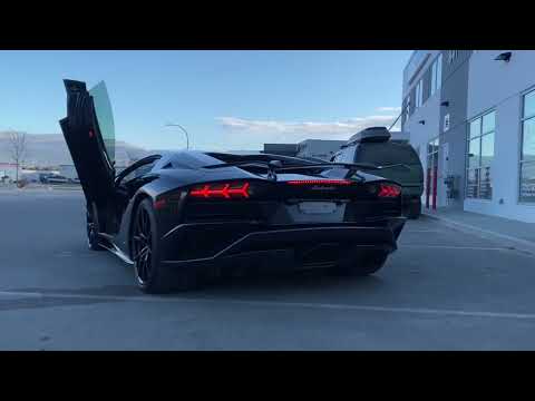 INOZETEK Gloss Black Lamborghini Aventador