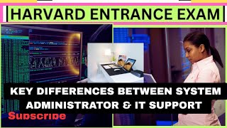 Key Differences between IT Supports and System Administration 