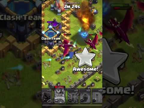 This happens when you put all foces at one place in CLASH OF CLANS