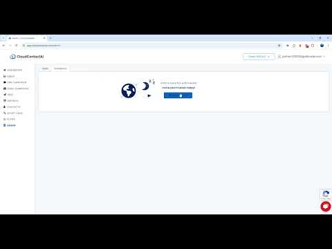 CloudContactAI User Invitation Tutorial