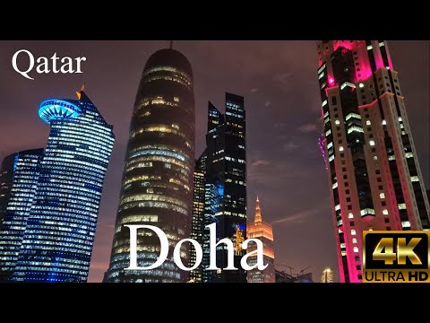 Exploring Doha, Qatar I 4K I Part 2