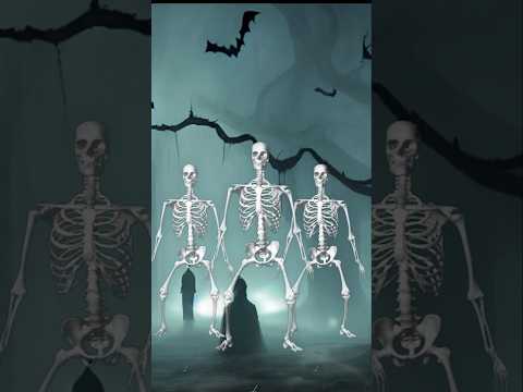 Watch our 3D mocap skeleton get into the Halloween spirit! Happy Halloween! #halloween #dance