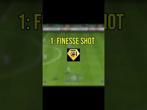 Which Shot is BEST in FC 25? Finesse vs Trivela vs Power Shot 🔥 #fc25 #fifa25 #fut25 #fifashorts