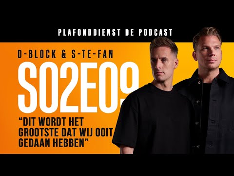 D-BLOCK & S-TE-FAN 20 jaar: “We zijn nog LANG niet klaar” | PLAFONDDIENST – De Hardstyle Podcast