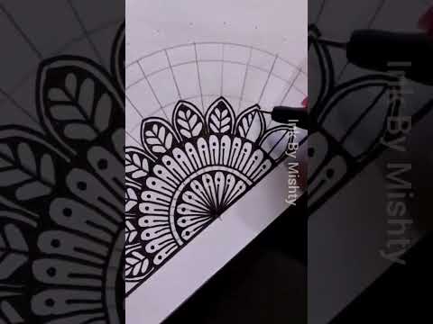 Mandala art | Mandala art for beginners | shorts | youtube shorts