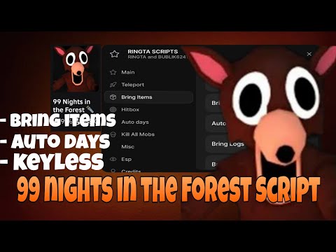 99 Nights in the Forest OP Script 🔥 Auto Tasks, Auto Survive, More! (2025 WORKING)