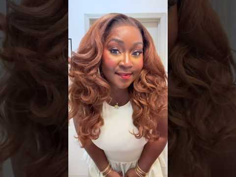 Family Dinner GRWM🌹 #blowout #gingerhair #redlip #lovelanguage #makeupfordarkskin #ootn