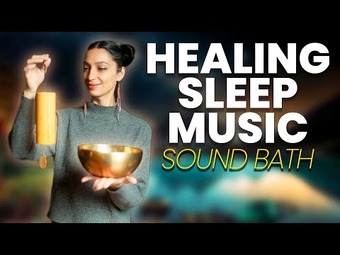 432Hz | Healing Sleep Music with Alpha Waves | Full Body Restoration | Remove All Negative Energy