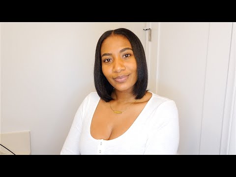 I RELAXED MY HAIR! Tired of being natural!
