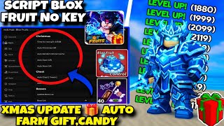 No Key Script Blox Fruit Christmas Update REDZ HUB 🔥 AUTO CANDY FARM, AUTO DUNGEON, KRNL DELTA