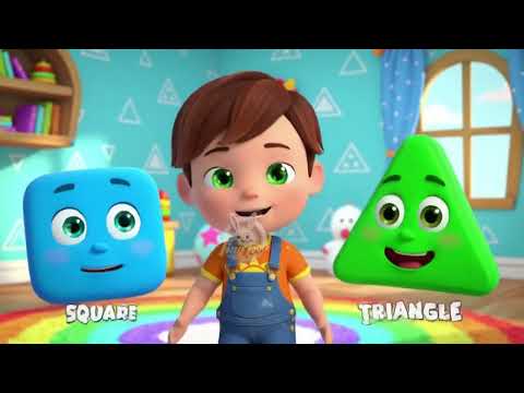 The Shapes Song | Nursery Rhymes | Nursery Rhymes With Lyrics #shapesongforkids #shape #kidsongs