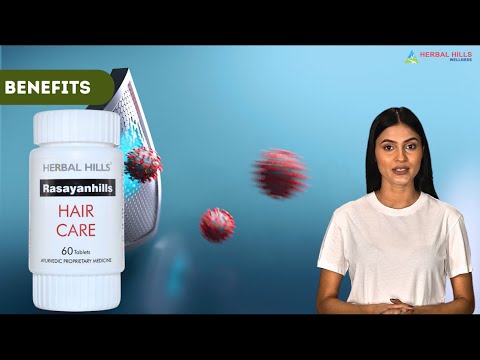 Rasayanhills Tablet Hair Care Tablets that Strengthen Hair Follicles and Roots