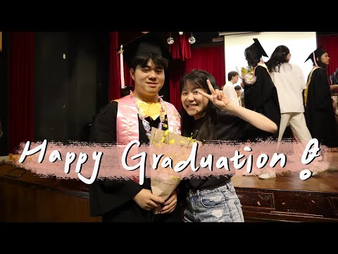 VLOG #70 | 台灣美國學校畢業典禮之小弟終於畢業啦！🎓☀️