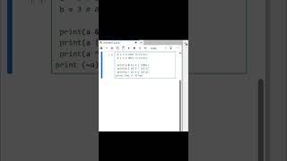 Day 19 – Python Bitwise Operators Explained Simply #python #correctcoding #learnpython #coding