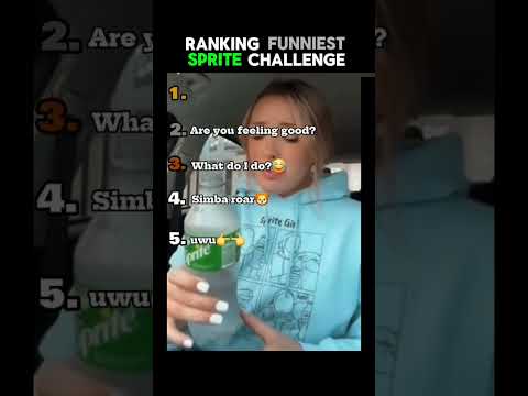 Ranking Funniest Sprite Challenge.