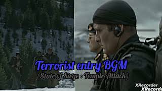 Terrorist entry BGM (State of Siege : Temple Attack) #bgm #akshayekhanna #stateofsiege 