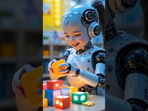 "Advanced AI Baby Robots That Feel Real 😲" #childrobot #airobot #aishotstudio #robotshorts