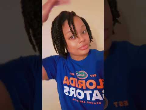 Did some twist on my hair. #naturalhair #washngo #natural #naturalhairjourney