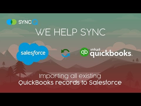 SyncQ Sync Automation - Importing all old QuickBooks records to Salesforce