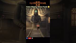 Kratos Skipping Athena Puzzle 😳 #godofwar2 #kratos #godofwargameplay #gameplay #godofwar