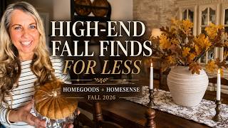 HomeGoods + HomeSense Fall 2026 🍂 High-End Fall Finds for Less