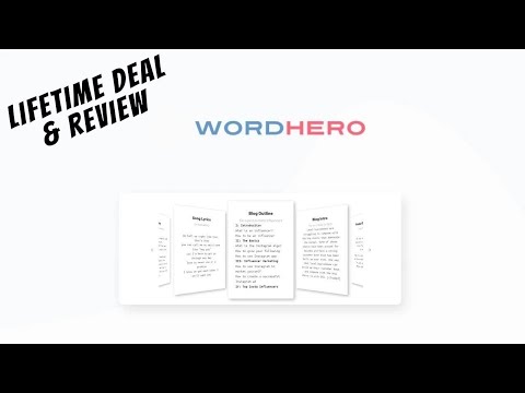 WordHero AppSumo Lifetime Deal Reviews