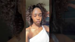 1/2 Braids 1/2 Sew In #protectivestyles #noleaveout #diyhairstyle