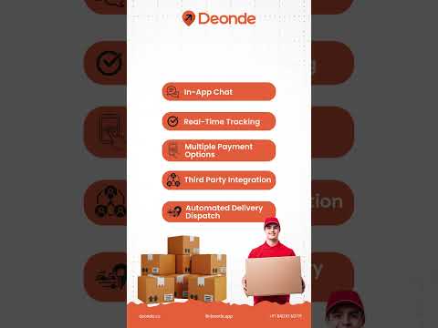 Take Your Courier Business Online with Deonde | Boost Deliveries & Grow Faster  (Start Free Trial!)