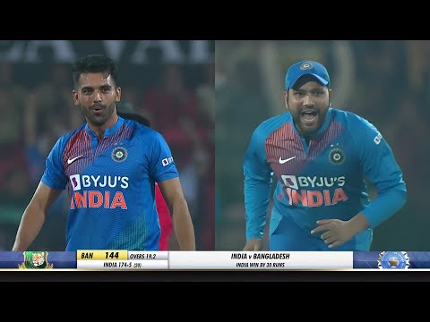 Record-breaking Deepak Chahar seals series for India! IND vs BAN 2019 | 3rd T20I Nagpur Highlights