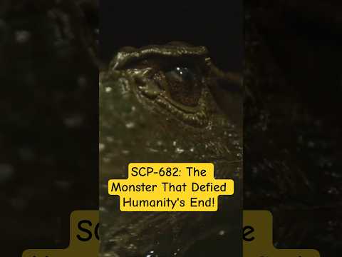 SCP-682: The Monster That Defied Humanity's End! #SCP682 #SCPFoundation #UnkillableLizard